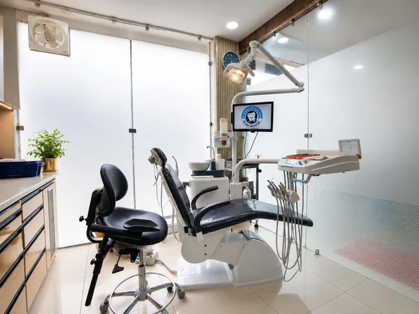 Dental treatment room at 1st Choice Dental Clinic, Talwara