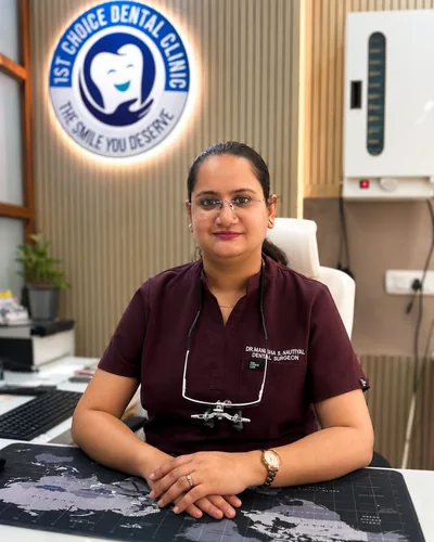 Dr. Manisha S. Nautiyal, dental surgeon at 1st Choice Dental Clinic, Talwara