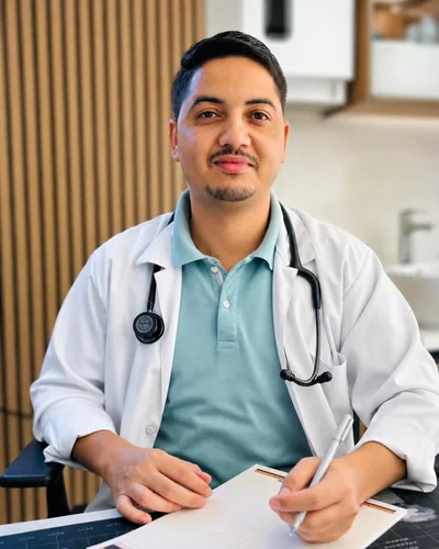 Dr. Navneet Nautiyal, general physician at 1st Choice Health Clinic, Talwara