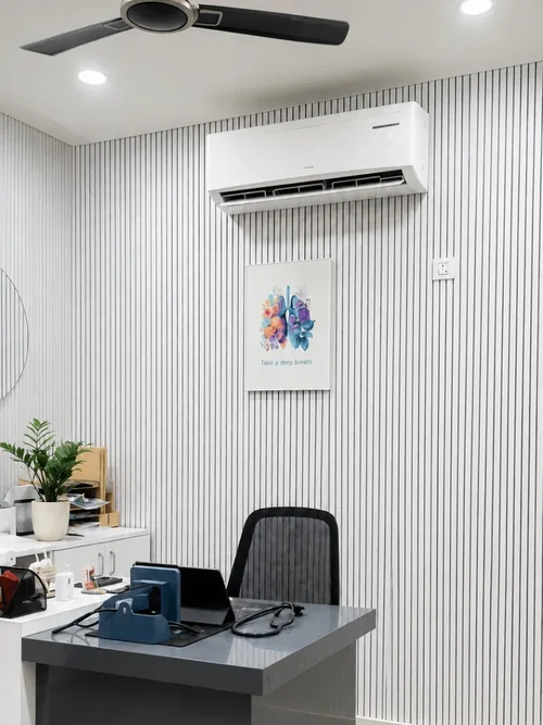 Consultation room at 1st Choice Health Clinic, Talwara