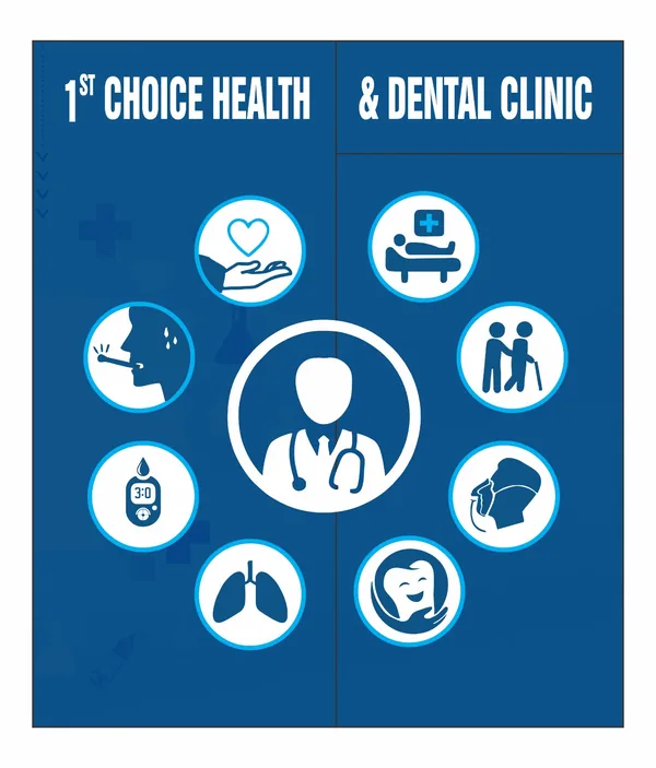 1st Choice Health & Dental Clinic Talwara services — general medicine, fever, diabetes, respiratory and elderly care